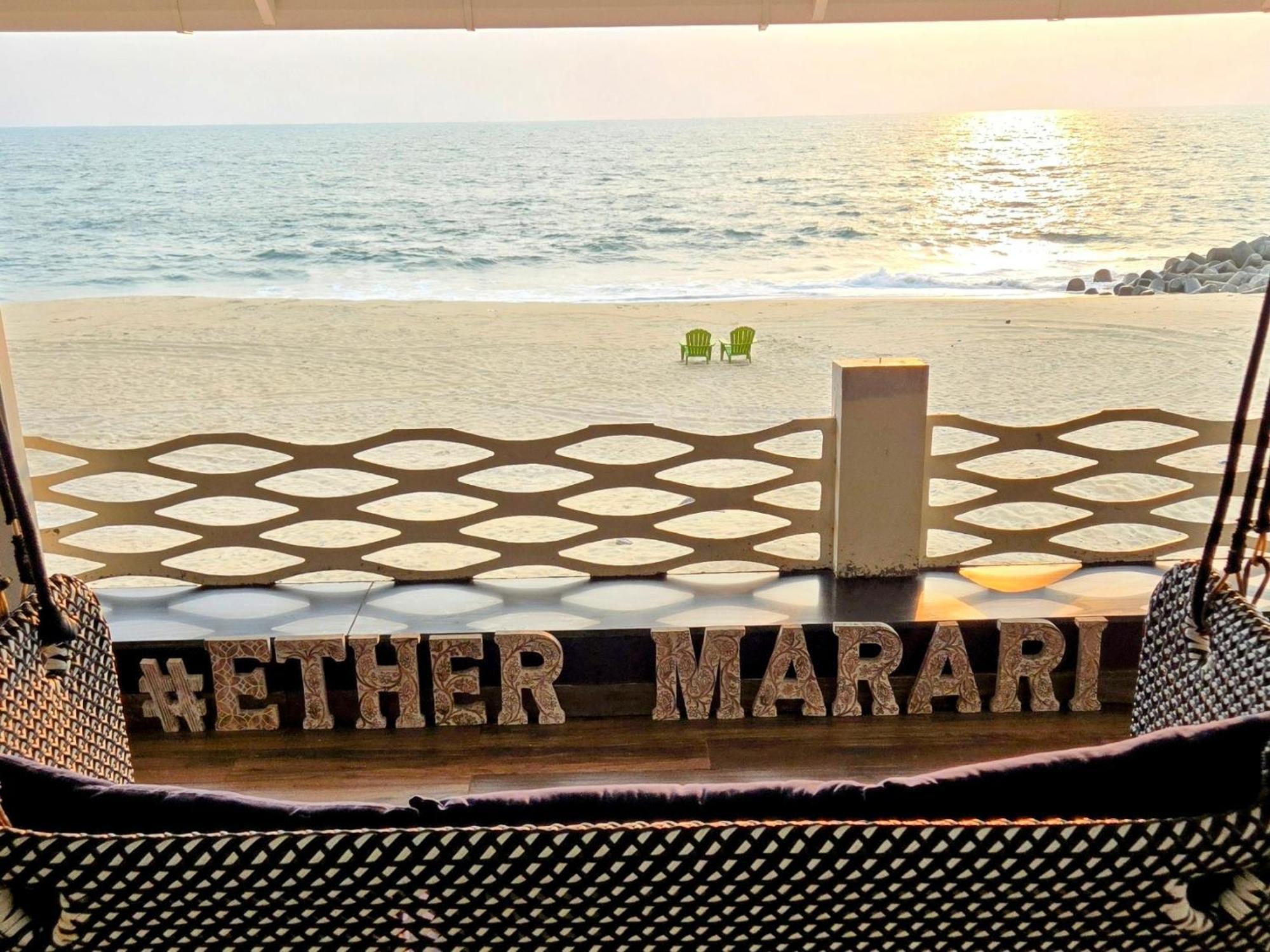 Ether Marari Beachfront Марарикулам Экстерьер фото